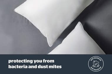 An image for Silentnight Feather and Down Pillow Pair