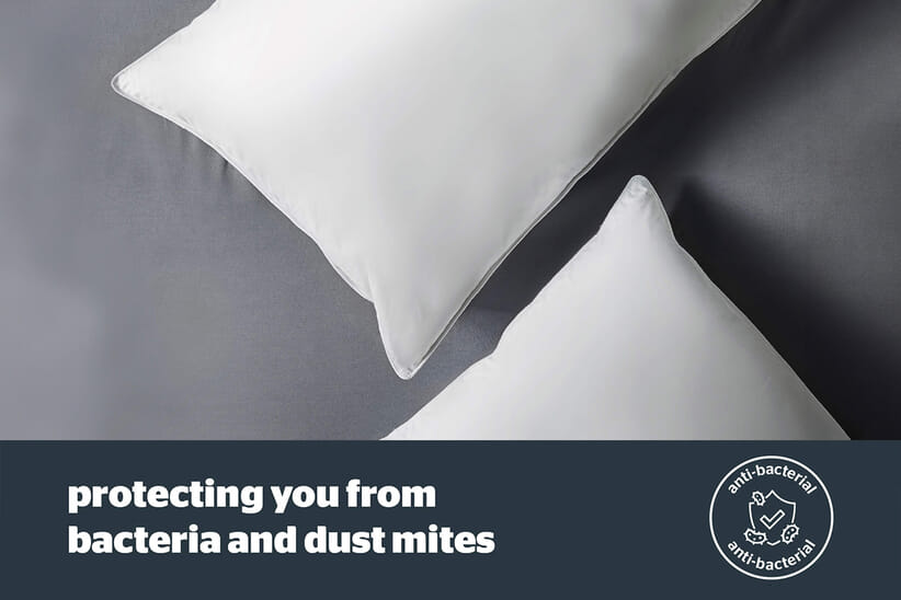 An image for Silentnight Feather and Down Pillow Pair