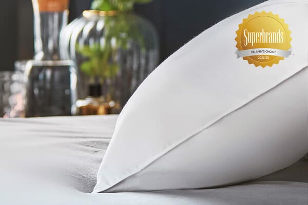 An image for Silentnight Feather and Down Pillow Pair