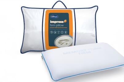 An image for Silentnight Impress Memory Foam Pillow – Firm 