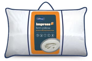 A product image for the Silentnight Impress Memory Foam Pillow – Firm