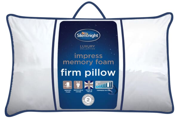 An image for Silentnight Impress Memory Foam Pillow – Firm 