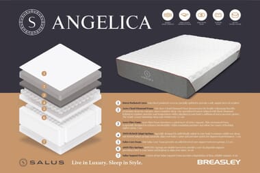 An image for Salus Angelica 6000 Pocket Memory Mattress