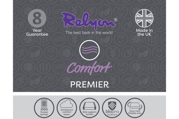 An image for Relyon Premier 1000 Pocket Mattress