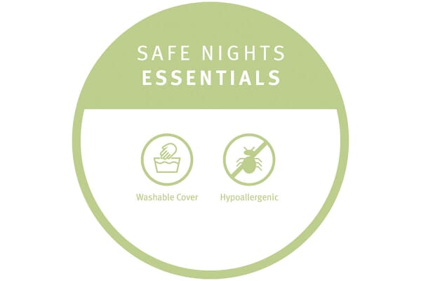 An image for Silentnight Safe Nights Essentials Cot Bed Mattress