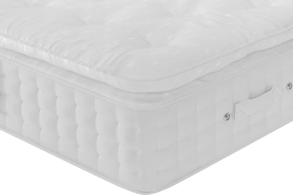 An image for Bed Butler Beaumont 3000 Pocket Natural Pillow Top Mattress + Artisan Divan Bed