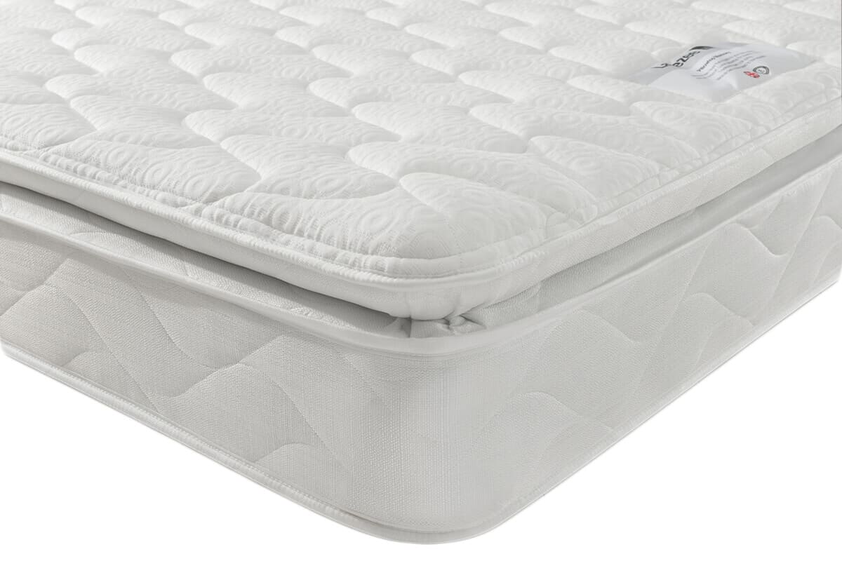 layezee comfort memory pillow top mattress