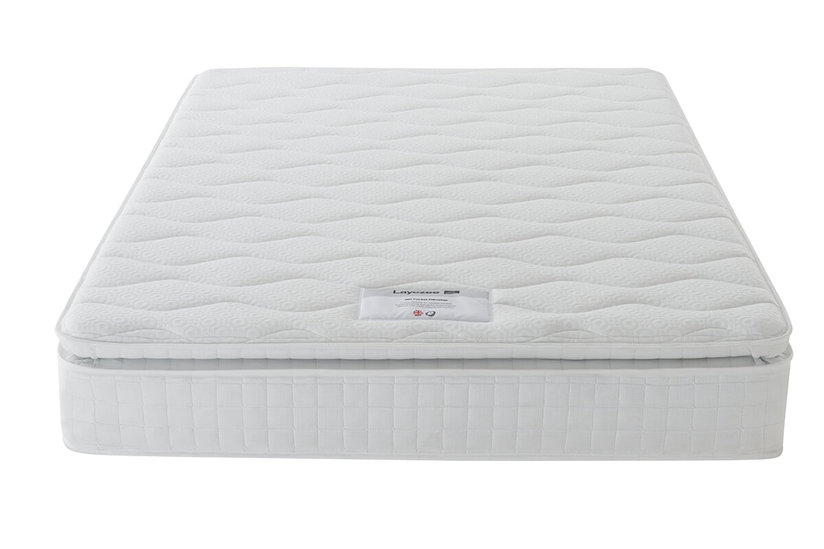Layezee 800 Pocket Pillow Top Mattress MattressNextDay