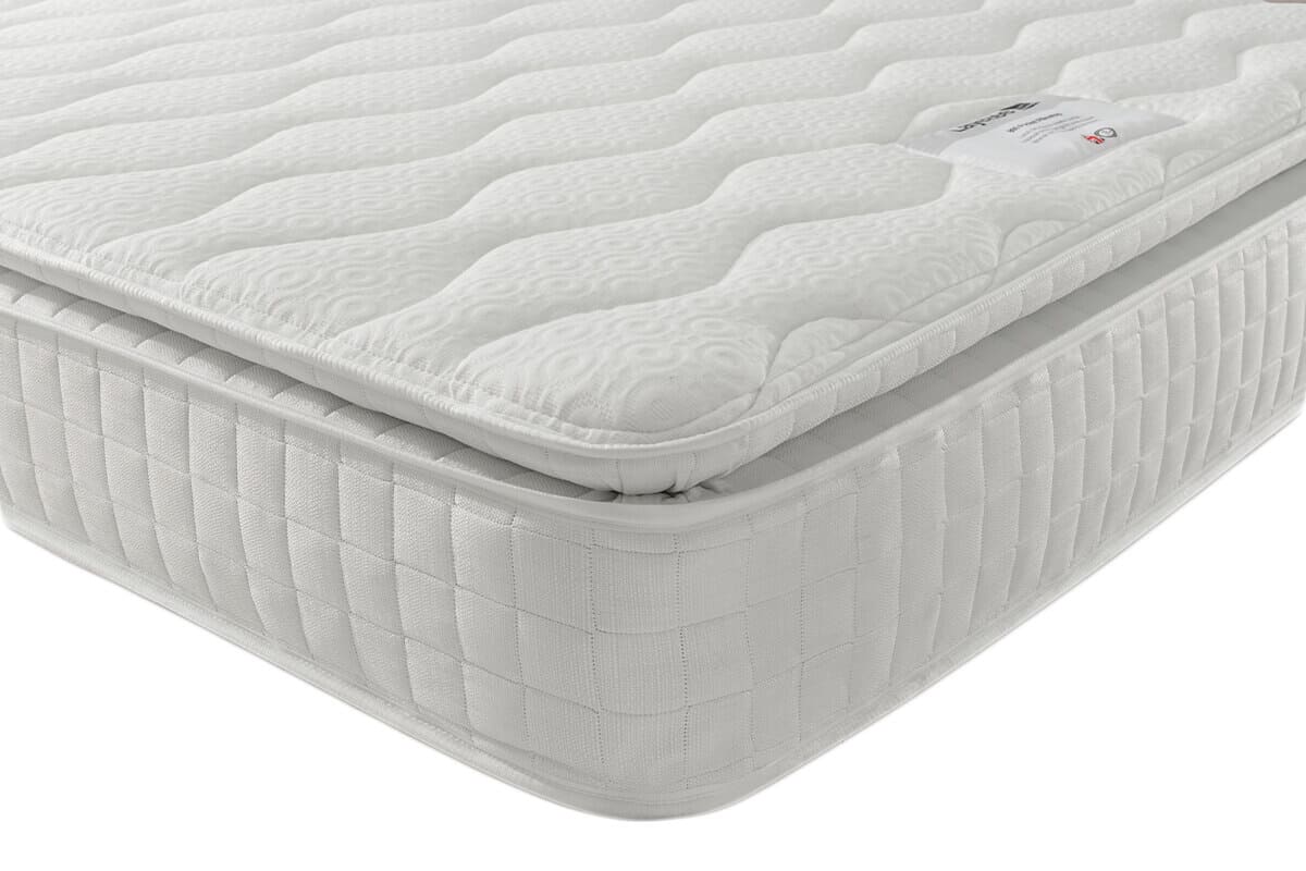 Layezee 800 pocket pillow shop top mattress