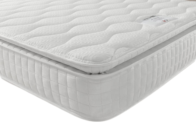 Product photograph of Layezee 800 Pocket Memory Pillow Top Mattress King Size from Mattressnextday