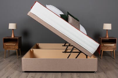 An image for Side Opening Ottoman Divan Bed Base