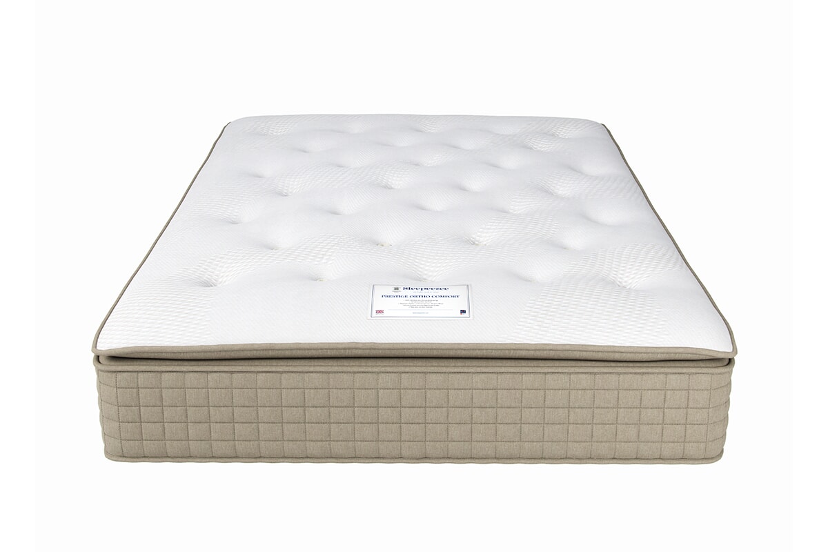 Sleepeezee Prestige Ortho Comfort Mattress + Premium Divan Bed An image for Sleepeezee Prestige Ortho Comfort Mattress + Premium Divan Bed