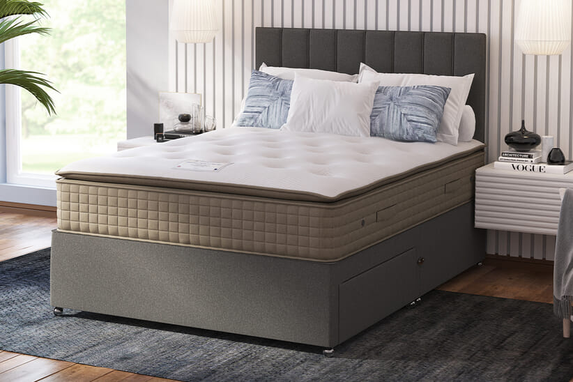An image for Sleepeezee Prestige Ortho Comfort Mattress + Premium Divan Bed