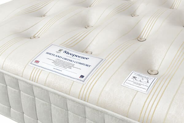 An image for Sleepeezee Shetland Ortho Comfort Mattress + Premium Divan Bed