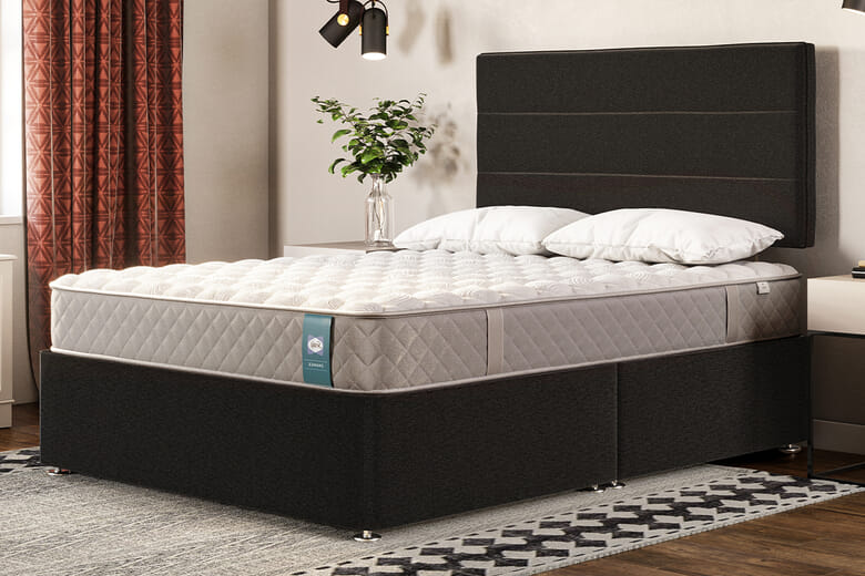 Product photograph of Sealy Enhance Chrome Pocket Geltex Mattress Double from Mattressnextday