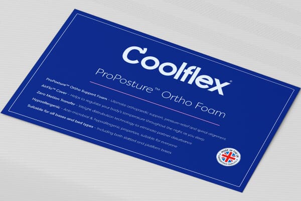 An image for Coolflex® ProPosture™ Ortho Foam Mattress