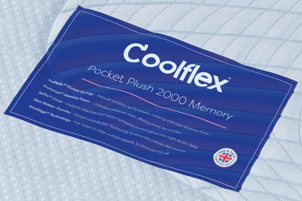 An image for Coolflex® Pocket Plush 2000 Memory Hybrid Mattress