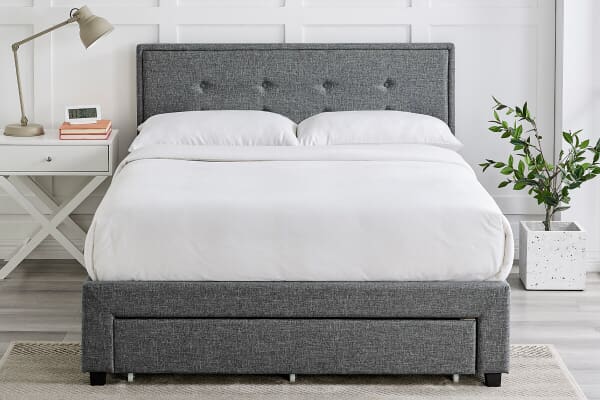 An image for Lisbon Upholstered Storage Bed