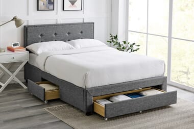 An image for Lisbon Upholstered Storage Bed