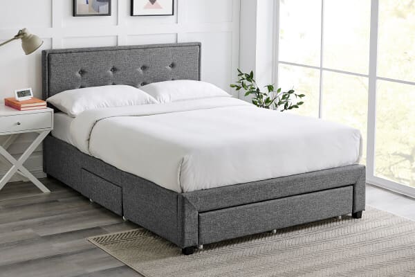 An image for Lisbon Upholstered Storage Bed