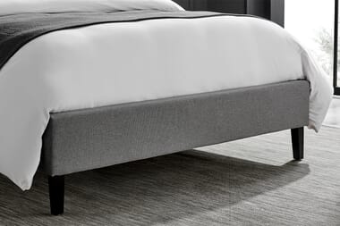 An image for Helsinki Grey Upholstered Bed