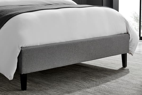 An image for Helsinki Grey Upholstered Bed