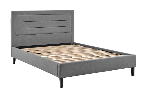 An image for Helsinki Grey Upholstered Bed