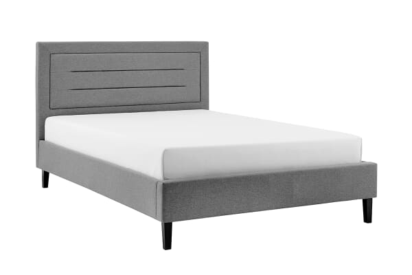 An image for Helsinki Grey Upholstered Bed