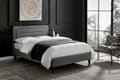 Helsinki Grey Upholstered Bed