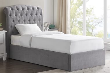 An image for Athens Upholstered Storage Bed