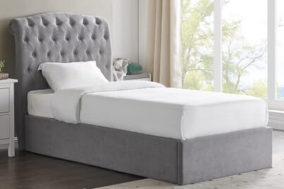 An image for Athens Upholstered Storage Bed