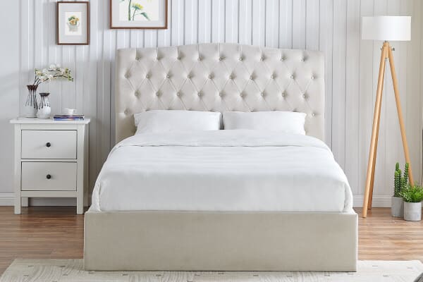 An image for Athens Upholstered Storage Bed