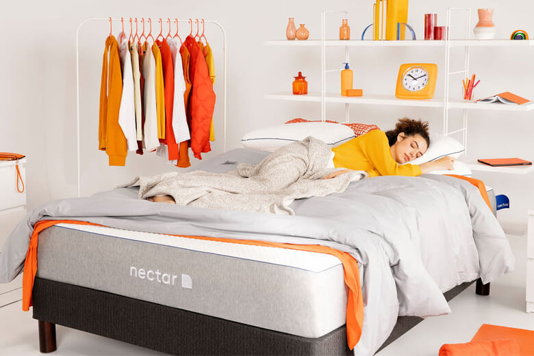 Product photograph of Nectar Hybrid Memory Mattress King Size from Mattressnextday