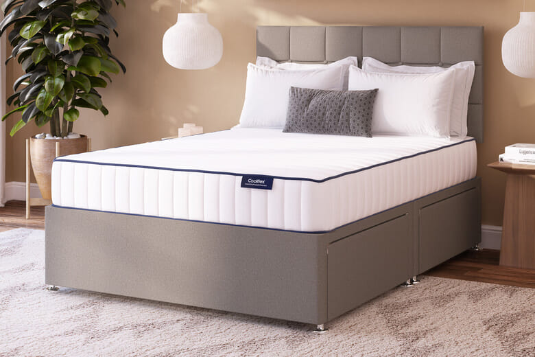 Product photograph of Coolflex Essentials Pocket Memory Hybrid Mattress Double from Mattressnextday