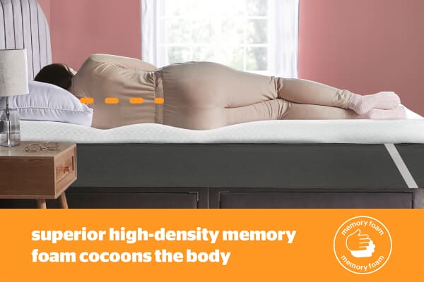 An image for Silentnight Impress Memory Foam Mattress Topper – 7cm