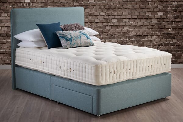 An image for Hypnos Wool Origins 6 Mattress + Premium Divan Bed
