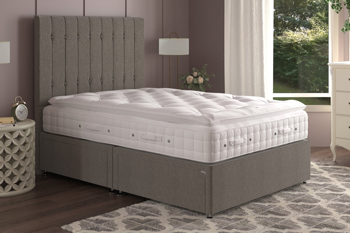 Hypnos Pillow Top Aurora Mattress + Premium Divan Bed MattressNextDay