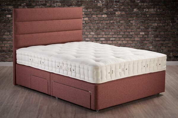 An image for Hypnos Cotton Origins 7 Mattress + Premium Divan Bed