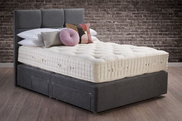 An image for Hypnos Wool Origins 10 Mattress + Premium Divan Bed