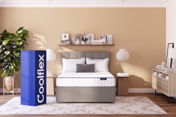 An image for Coolflex® Essentials Pocket Memory Hybrid Mattress + Premium Divan Bed