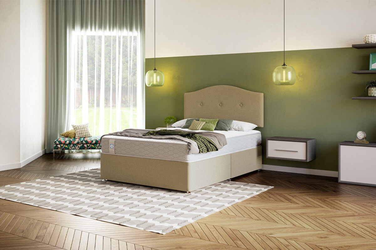 Sealy Ortho Plus Essential Mattress + Premium Divan Bed An image for Sealy Ortho Plus Essential Mattress + Premium Divan Bed