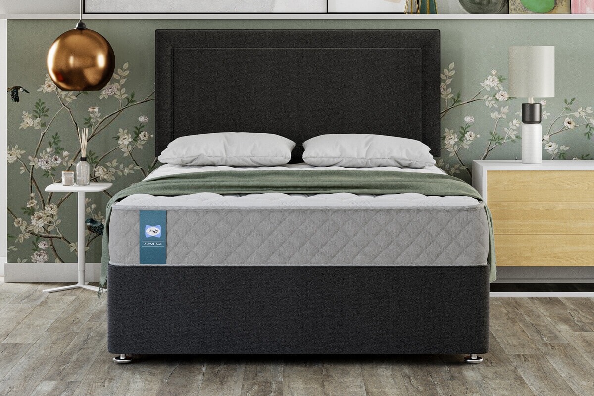 Sealy Advantage Classic Mattress + Premium Divan Bed MattressNextDay
