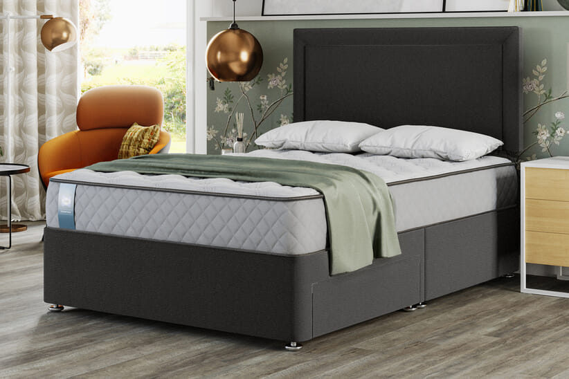 An image for Sealy Advantage Classic Mattress + Premium Divan Bed
