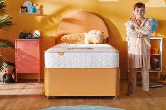 A product image for the Silentnight Healthy Growth Snooze Eco Comfort Kids Mattress