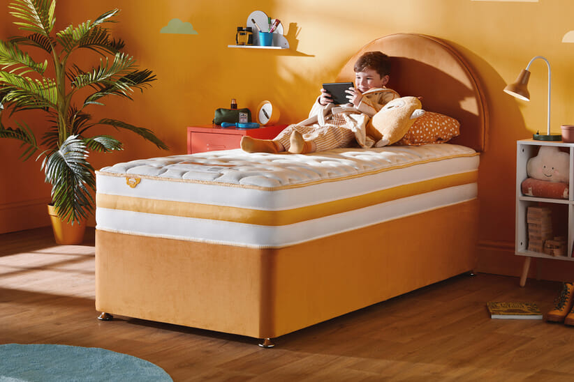 An image for Silentnight Healthy Growth Lunar Eco Memory Miracoil Kids Mattress