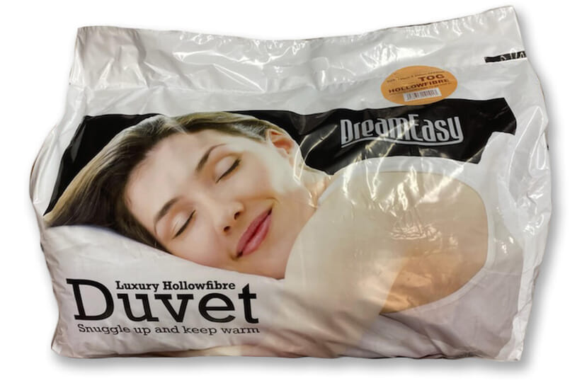 An image for DreamEasy Luxury Extra Warm 15 Tog Winter Duvet