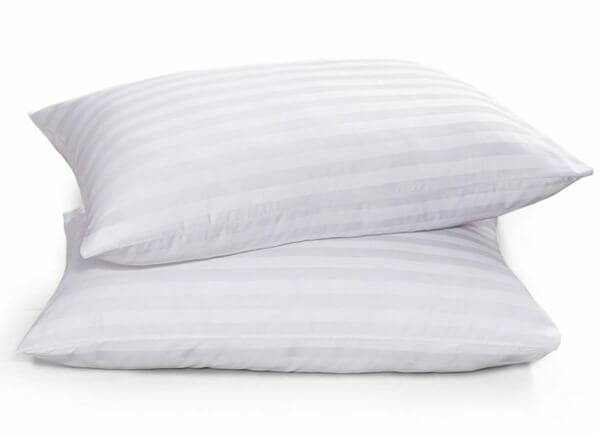 Sarah Jayne Satin Stripe Cotton Pillow - 2 Pack