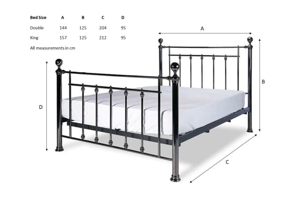 An image for Bucharest Metal Bed