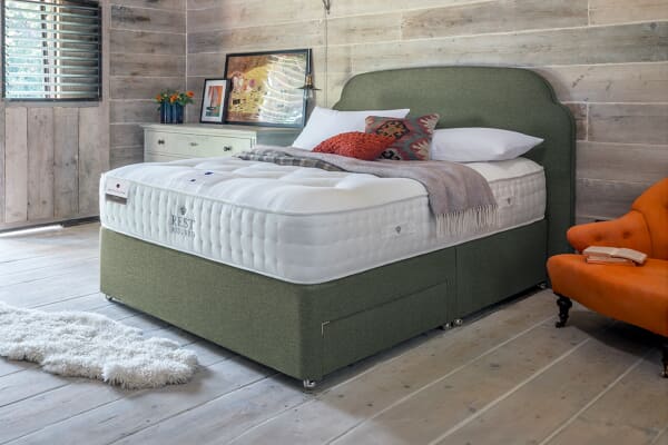 An image for Rest Assured British Wool 2000 Pocket Firmer Mattress
