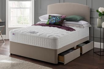 A product image for the Rest Assured Minerva 2000 Pocket Silk Mattress